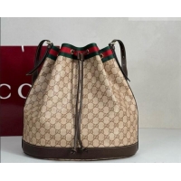 Top Quality Gucci Venice Large Bucket Bag in GG Canvas 875238 Sand 2026
