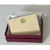 Grade Design Gucci Bi-color GG Marmont Small Wallet 772738 Yellow/Purple 2026