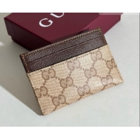 Top Grade Gucci Essence Classic Card Case A002F2 GG/Coffee 2026