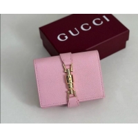 Well Crafted Gucci Calfskin Jackie Medium Wallet 867166 Pink 2026