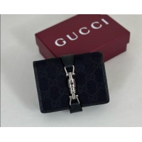 Best Quality Gucci GG Jackie Medium Wallet 867166 Black 2026
