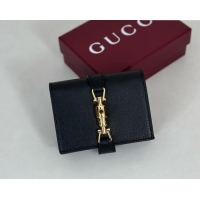 Super Quality Gucci Calfskin Jackie Medium Wallet 867166 Black 2026