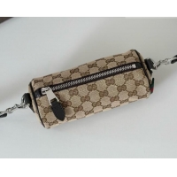 Top Quality Gucci GG Canvas Mini Cylinder Bag 834269 Sand 2026