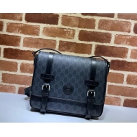 Good Looking Gucci Men's GG Messenger Bag 658542 Black 2026
