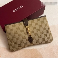 Cute Gucci Jackie Small Pouch 867158 Beige 2026