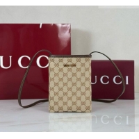 Inexpensive Gucci Smartphone Pouch in sand/brown GG Canvas 875806 2026
