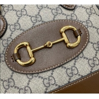 Reasonable Price Gucci GG Supreme Horsebit Mini Bag 640716 Brown 2026