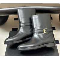 Most Popular Chanel Short Boots in Smooth Calfskin CH090922 Black 2026