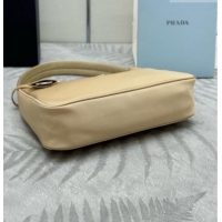 Most Popular Prada Re-Nylon Re-Edition 2000 Mini-bag 1NE515 Beige/Silver 2026