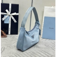 Best Product Prada Re-Nylon Re-Edition 2000 Mini-bag 1NE515 Blue/Silver 2026