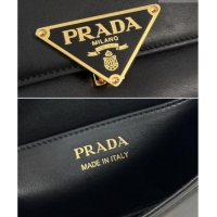 Classic Wholesale Spot Bulk Prada Smooth Calfskin Shoulder Bag 1BD339 Black 2026
