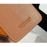 Original Cheap Hermes MagSafe Card Holder H0317 Brown/Walrus 2026