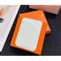 Top Grade Hermes MagSafe Card Holder H0317 Horse/White 2026