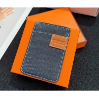 Hot Style Discount Hermes MagSafe Card Holder 0317 "Jean Patch" 2026