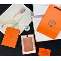 Original Cheap Hermes MagSafe Card Holder 0317 Horse/Brown 2026