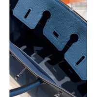 Low Cost Hermes Birkin Bag 25cm in Togo Leather 0414 S4 Deep Blue 2026