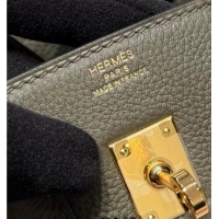 Most Popular Hermes Birkin Bag 25cm in Togo Leather 0414 6H Veronese Green 2026