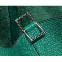 Discount Hermes Picotin Lock Mini Bag 18cm in Germany and Clemence TC Leather 4056 Velvet Green 2026 (Half Handmade)