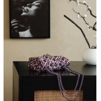 Luxury Cheap Chanel Mini Sequins Flap Bag CH091410 Purple 2026