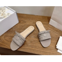 Sumptuous Dior Cannage Slide in Black Quilted Cannage Lambskin Grey 6091072 2026