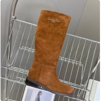 Best Quality Dior D-Town Boot in Brown Suede Calfskin D091146 2026