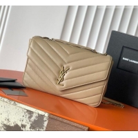 Cheapest Saint Laurent LOULOU Large in MATELASSÉ Lambskin 803541 Apricot 2026