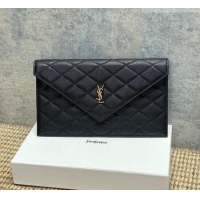 Buy Cheap Saint Laurent PARIS Pouch in Grain De Poudre Leather 869533 Black 2026