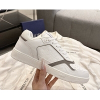 Top Sale Dior B27 Low-Top Sneakers in Grained Calfskin D091163 White 2026