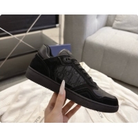 Unique Discount Dior B27 Low-Top Sneakers in Calfskin and Dior Oblique Jacquard D091164 Black 2026