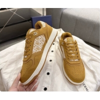 Top Grade Dior B27 Low-Top Sneakers in Suede and Dior Oblique Jacquard D091168 Brown 2026