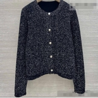 Buy Inexpensive Dior Miss Dior Sequins Knit Cardigan D090701 Black 2026