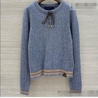 Top Grade Louis Vuitton Cashmere Sweater LV090704 Grey 2026