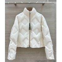 Reasonable Price Fendi FF Down Jacket Wool F090706 White 2026