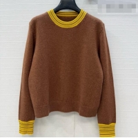 Grade Promotional Chanel Cashmere Sweater CH090729 Brown 2026
