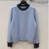 Shop Cheapest Chanel Cashmere Sweater CH090730 Light Blue 2026