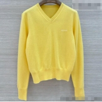 Well Crafted Miu Miu Wool Sweater M090723 Yellow 2026
