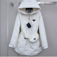 Reasonable Price Prada Down Jacket P090733 White 2026
