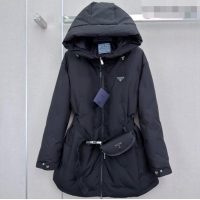 Top Grade Prada Down Jacket P090734 Black 2026