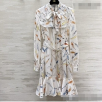 New Design Discount Burberry Dress B090806 White 2026