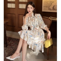 New Design Discount Burberry Dress B090806 White 2026