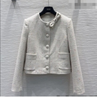 Traditional Discount Dior Tweed Jacket D090807 Beige 2026