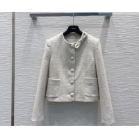 Traditional Discount Dior Tweed Jacket D090807 Beige 2026