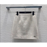 Classic Discount Dior Tweed Skirt D090809 Beige 2026