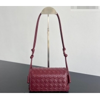 Grade Design Bottega Veneta Notturno Mini Bag in Intrecciato Leather 843893 Barolo Red 2026