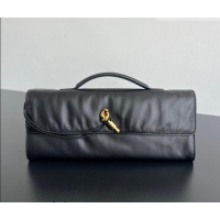 Buy New Cheap Bottega Veneta Andiamo Long Clutch 843797 Black 2026