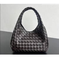 Original Cheap Bottega Veneta Small Campana Hobo Bag in Intrecciato Leather 854248 Fondant Brown 2026