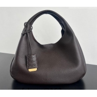Grade Quality Bottega Veneta Large Campana Shoulder Bag in Grained Leather 844251 Fondant Brown 2026