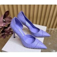 Good Looking Jimmy Choo Brigitte 100 Pumps with Studs J091250 Purple 2026