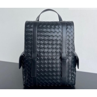 Well Crafted Bottega Veneta Men's Back To School Backpack Bag in Intrecciato Leather 805971 Space Blue 2026