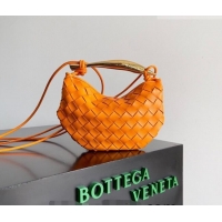 Luxury Cheap Bottega Veneta Mini Sardine Bag in Intrecciato Leather 744267 Orange 2026